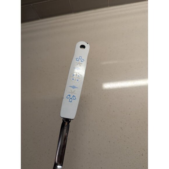 Vintage EKCO Nylon Dutch Tulip Slotted Short Spatula Flipper Turner 10” - Picture 7 of 11